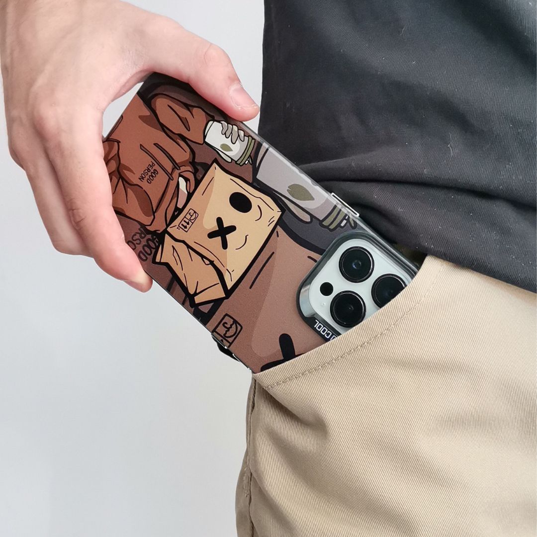 Cartoon Box Man
